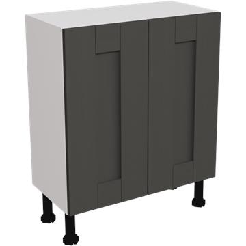 wilton oakgrain graphite slim base unit 700