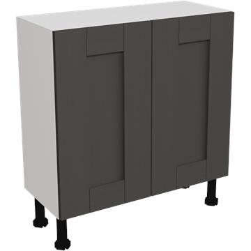 wilton oakgrain graphite slim base unit 800