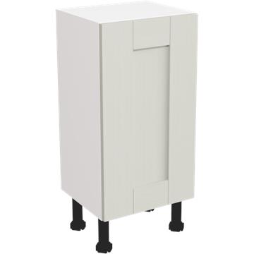 wilton oakgrain grey slim base unit 400