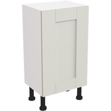 wilton oakgrain grey slim base unit 450