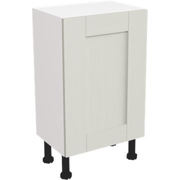wilton oakgrain grey slim base unit 500