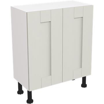 wilton oakgrain grey slim base unit 700