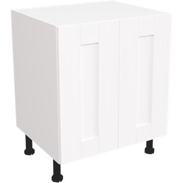 wilton oakgrain white highline double base unit 700