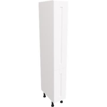 wilton oakgrain white larder unit 300