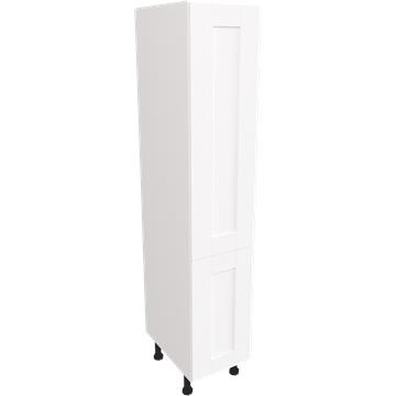 wilton oakgrain white larder unit 400