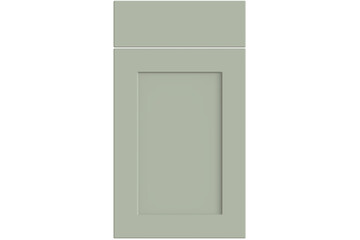 Slimline Matt Sage Green Kitchens-Slimline Shaker Sage Green Kitchens