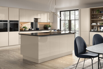 High Gloss Cashmere Kitchens-firbeck supergloss cashmere