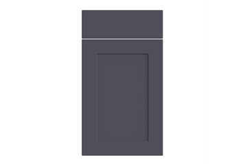 Slimline Shaker Matt Indigo Blue Kitchen Doors-richmond supermatt indigo blue.