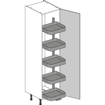 larder unit 500 full height door pull swing