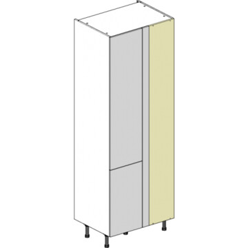 blind corner larder tall unit 800 with 400 door right