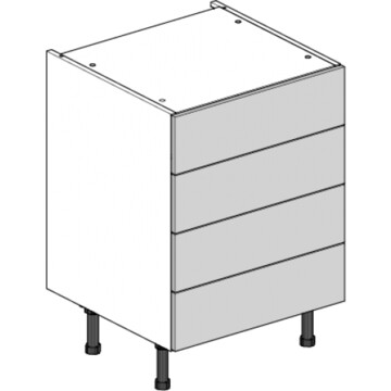 4 drawer unit 600