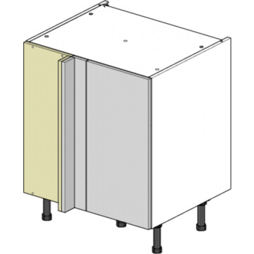 1000 blind corner base 700 cabinet with 350 door left