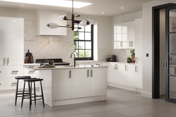 Ora Supergloss White Kitchen Doors-ora supergloss white kitchen