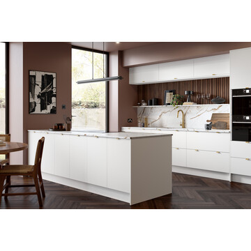 Ora Supermatt White from BA Kitchens