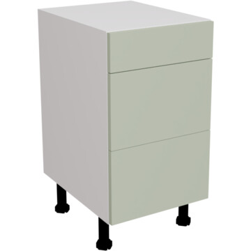 ora matt agave green 3 drawer unit 450