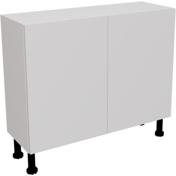 ora matt light grey slim base unit 1000