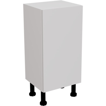 ora matt light grey slim base unit 400