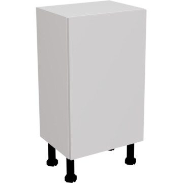 ora matt light grey slim base unit 450
