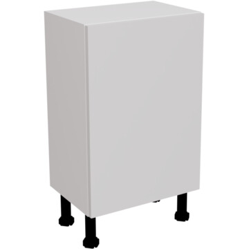 ora matt light grey slim base unit 500