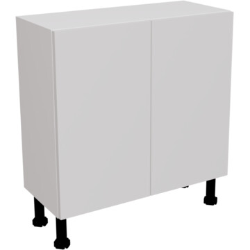 ora matt light grey slim base unit 800