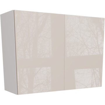 ora gloss cashmere double wall unit 1000