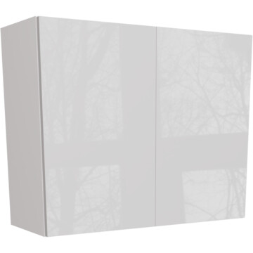 ora gloss light grey double wall unit 900