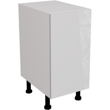 ora gloss light grey highline single base unit 400