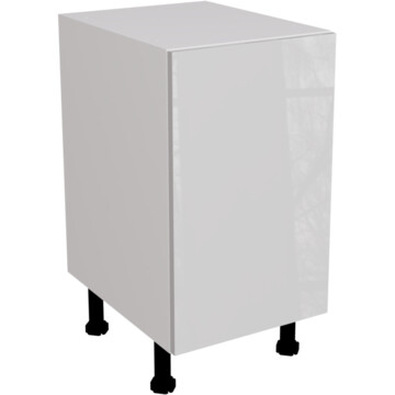 ora gloss light grey highline single base unit 450