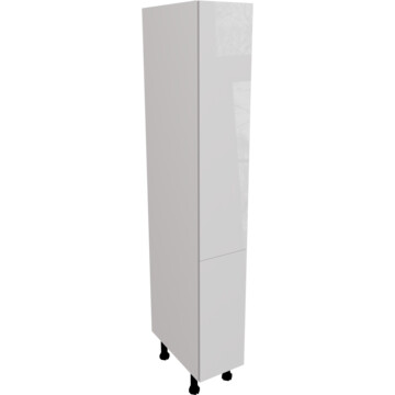 ora gloss light grey larder unit 300