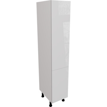 ora gloss light grey larder unit 400