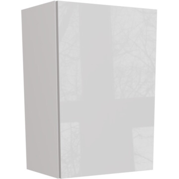 ora gloss light grey single wall unit 500