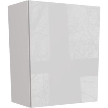 ora gloss light grey single wall unit 600
