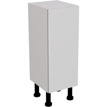 ora gloss light grey slim base unit 300
