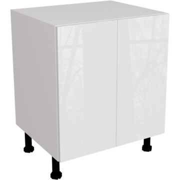 ora gloss white highline double base unit 700