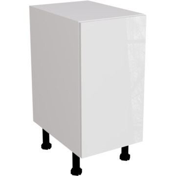 ora gloss white highline single base unit 400