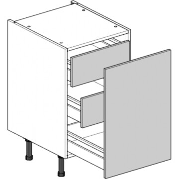 highline single base unit 500 inner drawers