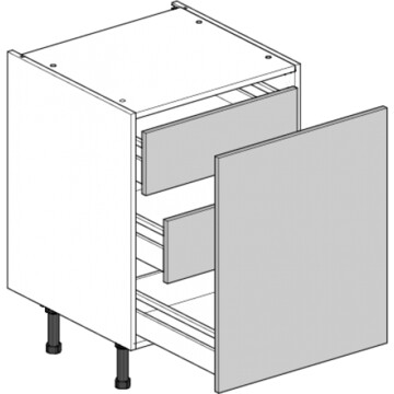 highline single base unit 600 inner drawers