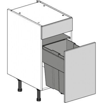 drawerline single base unit 400 premium bin