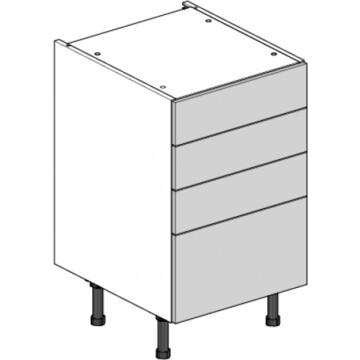 4 drawer unit 500 contemporary